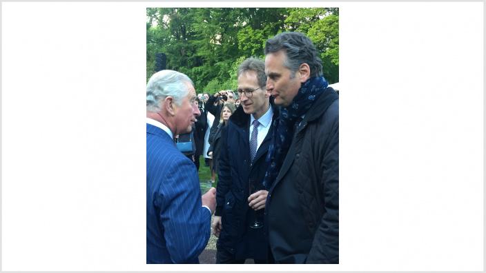 Bundestagsabgeordneter Detlef Seif trifft Prinz Charles